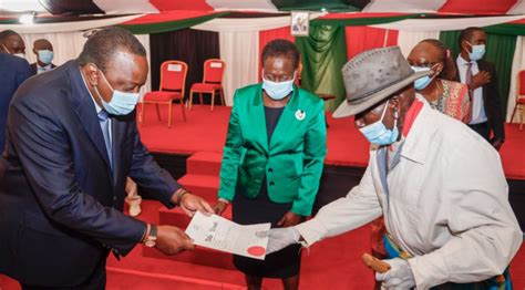 Uhuru Were Solving Land Question Through Issuance Of Title Deeds