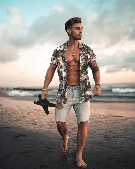 Mens Swimwear Swimwear Fashion Mens Beach Style Men Beach Mens