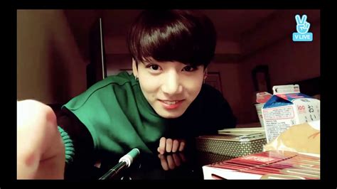 Eng Sub Bts Jungkook 1st Solo Vlive Mukbang 11292016 All Subs Available Youtube