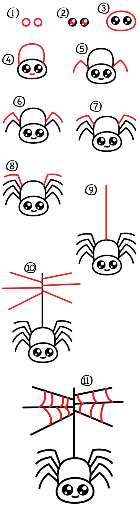 Https://tommynaija.com/draw/how To Draw A Cartoon Spider