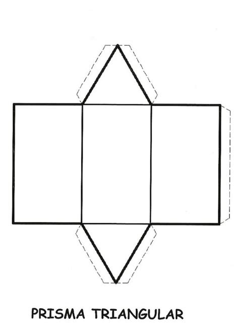 31 Moldes De Figuras Geometricas 3d Para Imprimir  Line