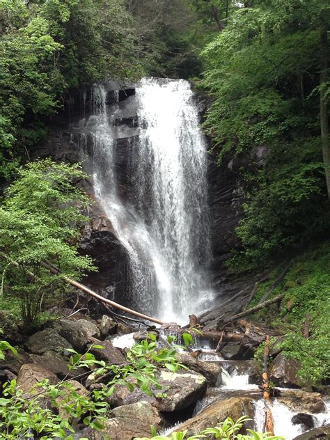Anna Ruby Falls On Helen Ga Beautiful Places Waterfall Helen Ga
