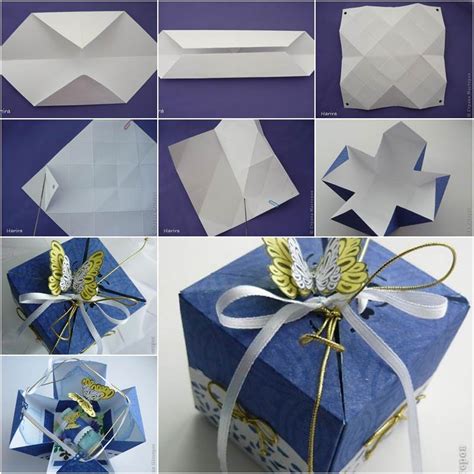 Diy Pretty Origami T Box