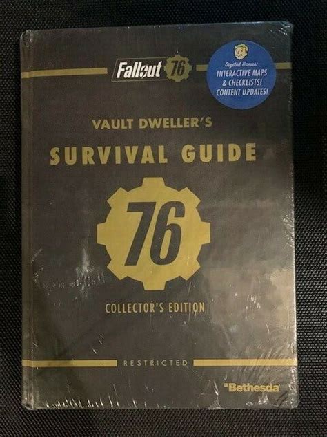 You can read online fallout 4 ultimate vault dweller s survival guide bundle and write the review. Bethesda Fallout 76 Vault Dweller's Survival Guide Collector's Edition Book | eBay