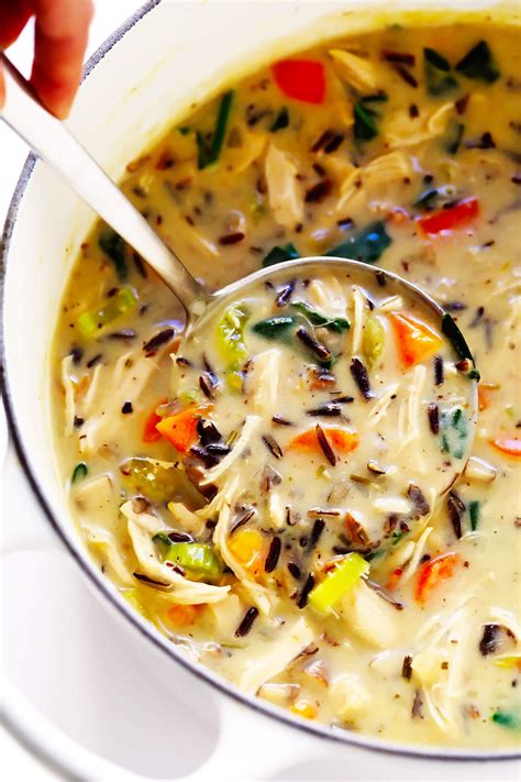 Chicken And Wild Rice Soup Recipe Gimme Some Oven