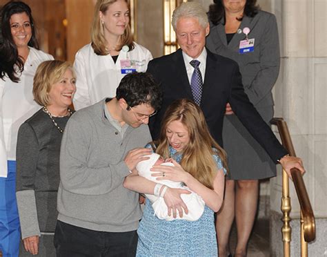 Clinton Grandchildren Pictures See Hilary And Bills Granddaughter