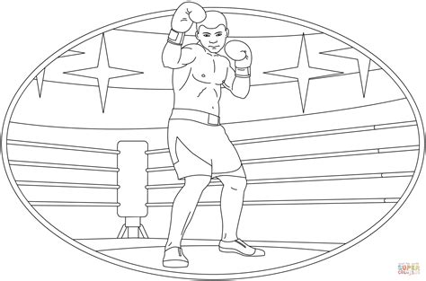 Boxer coloring page | Free Printable Coloring Pages