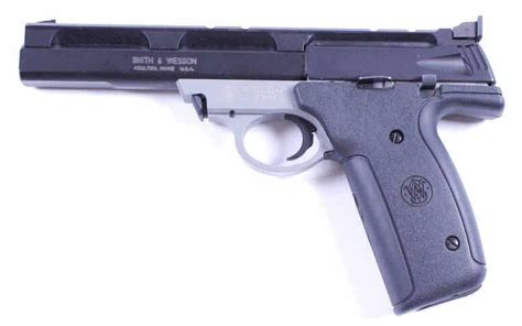 Smith And Wesson Mdl 22a 1 Cal 22lr Snubt9051single Action Semi Auto