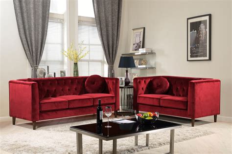 Maybe you would like to learn more about one of these? US Pride Furniture Ventura Chesterfield Velvet 2 Piece ...