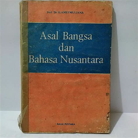 Jual Buku Asal Bangsa Dan Bahasa Nusantara Shopee Indonesia