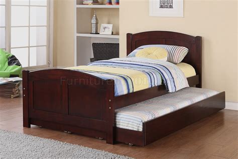 I included it in my holiday. F9217 Kids Bedroom 3Pc Set by Poundex in Cherry w/Trundle Bed