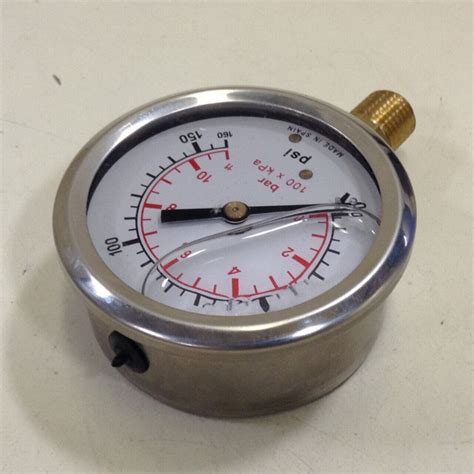 Dynamic Fluid Components Pressure Gauge Cf1p 010a New 84405 Ebay