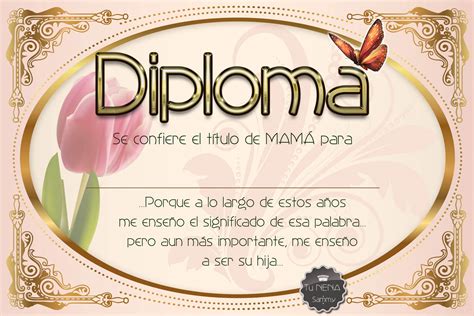 Diplomas Para Mama Imagui