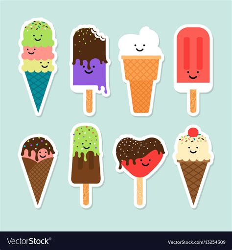 Ice Cream Stickers Cute To Satisfy Your Sweet Tooth