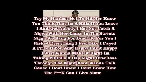 Nba youngboy quotes about love. Nba Youngboy No Love Lyrics - YouTube