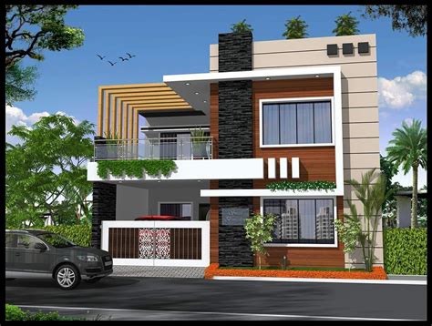 G1 Elevation House Outer Design Bungalow House Design House Front