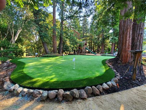 Make your own backyard putting green with these tips from a superintendent. Building Backyard Artificial Grass Putting Greens in Dallas