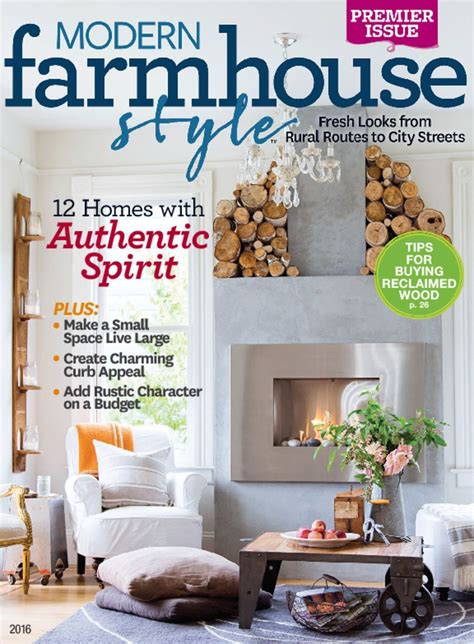 Modern Farmhouse Style Magazine Digital Modern Farmhouse Style