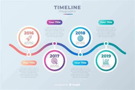 Premium Vector Business Infographic Timeline