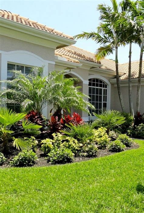 40 Handsome Tropical Front Yard Landscape Ideas For Your Home Page