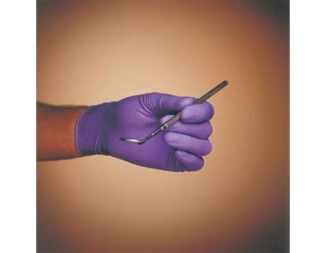 Halyard By Kimberly Clark Kc500 Purple Nitrile Exam Gloves Large 100