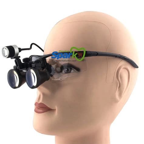 Dental Loupes 360 460mm 2 5x Dentist Surgical Medical Binocular Optical Glasses With Portable