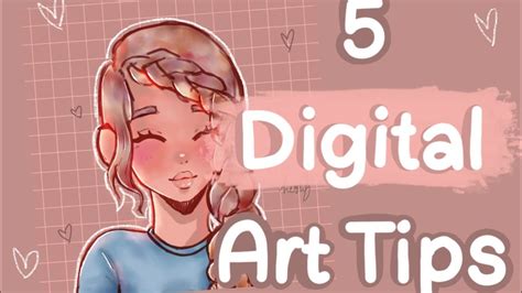 5 Digital Art Tips For Beginners Improve Your Art Fast Youtube