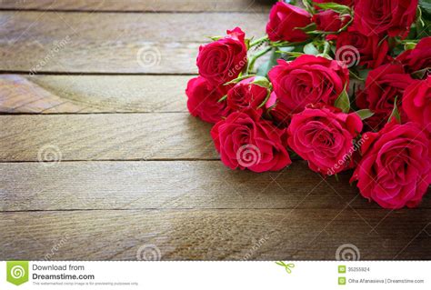 Beautiful Bouquet Pink Roses Vintage Stock Photo Image