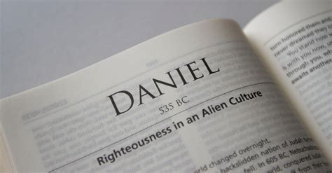 Daniel Bible Book Chapters And Summary New International Version