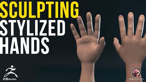 How To Sculpt Hands In Zbrush For Absolute Beginners Youtube
