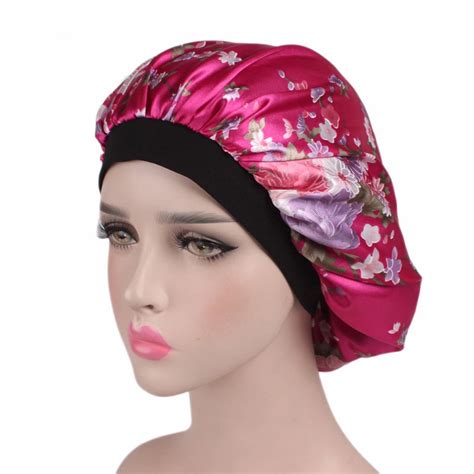 Befoka Beauty Products Soft Silk Hair Bonnet With Wide Band Comfortable