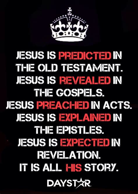 Jesus Is Predicted In The Old Testament Jesus Is Revealed In The
