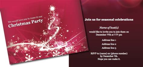 Invitation - Christmas party • iStudio Publisher • Page Layout Software