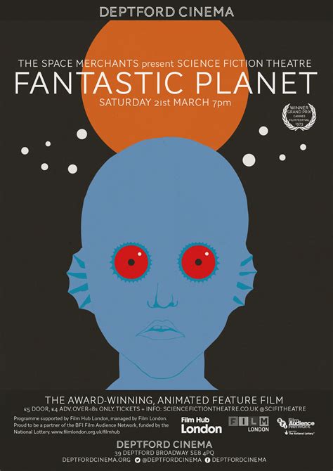 Music title data, credits, and images provided by amg |movie title data, credits, and poster art. Fantastic Planet | Science Fiction Theatre