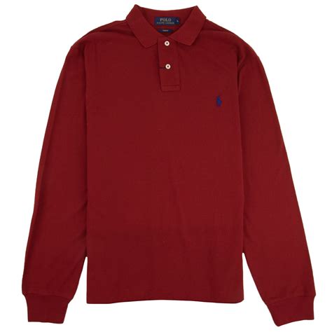 Actualizar 65 Imagen Polo Ralph Lauren Red Long Sleeve Thcshoanghoatham Vn