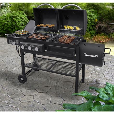 Walmart has the very inexpensive backyard grill small portable charcoal grill for a low $6.98. Smoke Hollow Gas, Charcoal and Smoker Grill with Side ...