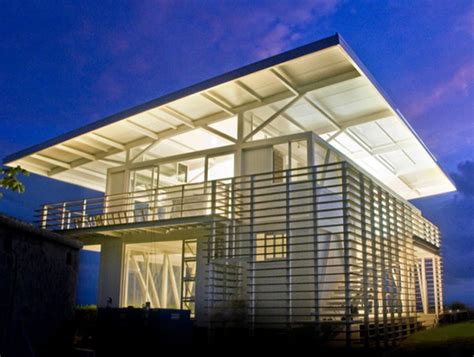 Sustainable architecture is a general term that refers to buildings designed to limit humanity's impact on the environment. Eco Friendly Beach House in Costa Rica