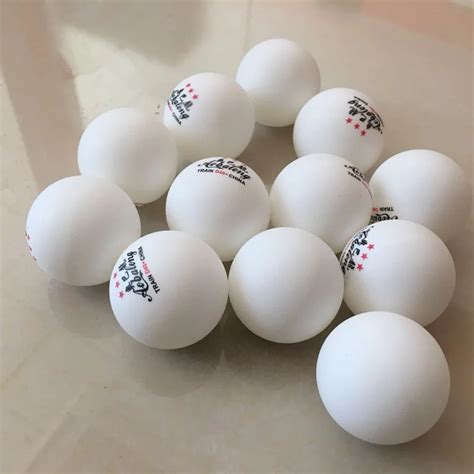 12 Pieceslot 3 Star New Material 3g Weight 40 White Table Tennis