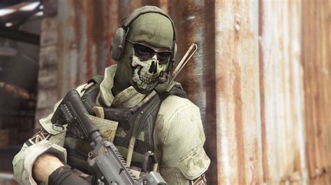 Call Of Duty Modern Warfare Simon Ghost Riley Add On Gta5 Mods Hot
