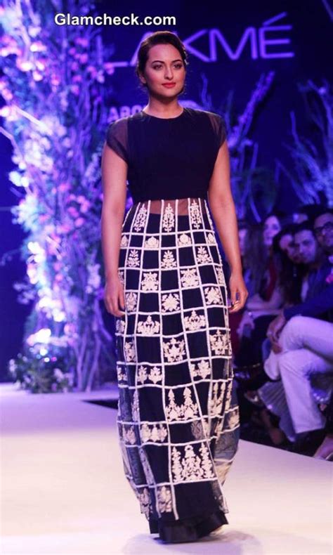 Sonakshi Sinha For Manish Malhotra At Lfw Summer Resort 2014 — Indian Fashion