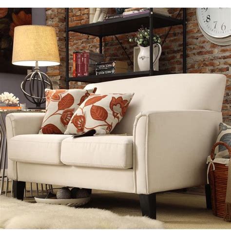 Shop for tribecca home uptown sage microfiber suede modern sofa. Uptown Modern Loveseat by iNSPIRE Q Classic | Love seat ...