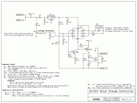 In the diagram the auto 12 volts, 24 volts, 48 volts pwm (pulse width modulation controller) solar charge controller wiring shown. KA7OEI's blog: A "simple, effective, yet inefficient" solar charge controller.