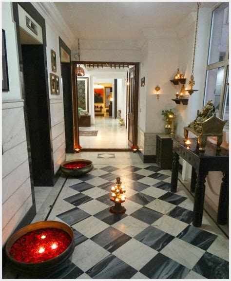 There are lot of ways and different ideas to decorate your home for diwali. Diwali decoration for the entryway or foyer | Decor Ideas ...