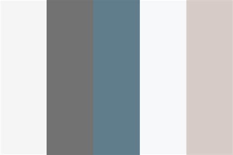 Blue Brown Gray One Color Palette