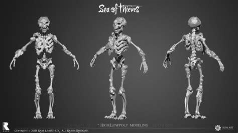 Artstation Sea Of Thieves Metalskeleton01 Ivan Yosifov Sea Of