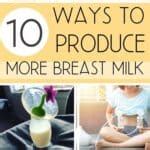 How To Produce More Milk While Breastfeeding Birth Eat Love