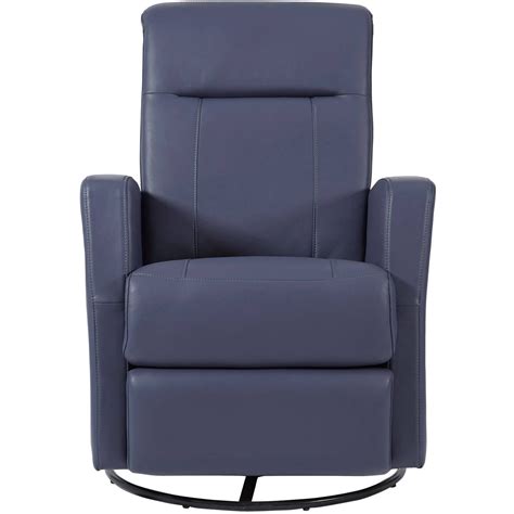 Harper Swivelglider Recliner Grape Rehide