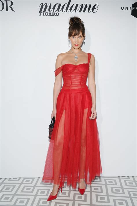 It's been a big month for bella hadid: BELLA HADID at Dior Dinner at JW Marriott Hotel in Cannes ...