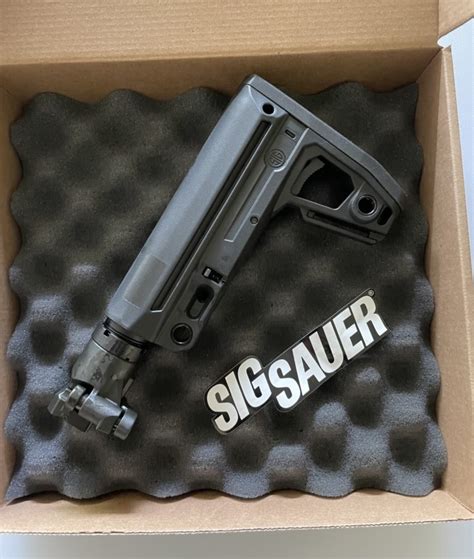 Sig Sauer Side Folding Stock Fits Mcxmpx Accepts All Standard Ar Style