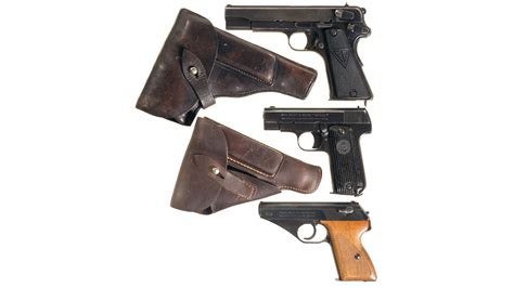 Three Nazi Marked Semi Automatic Pistols Rock Island Auction